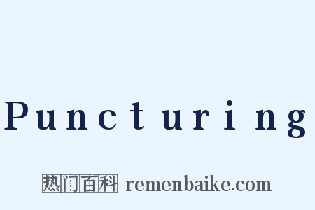 Puncturing是什么意思的图片